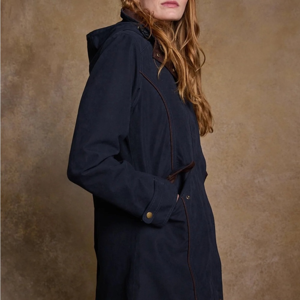 Jack Murphy Navy Blue Barbour Jacket - NWT - Picture 3 of 14